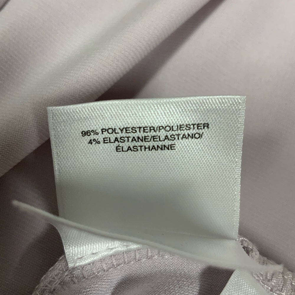 Anne Klein lavender half zip blouse - Picture 4 of 4